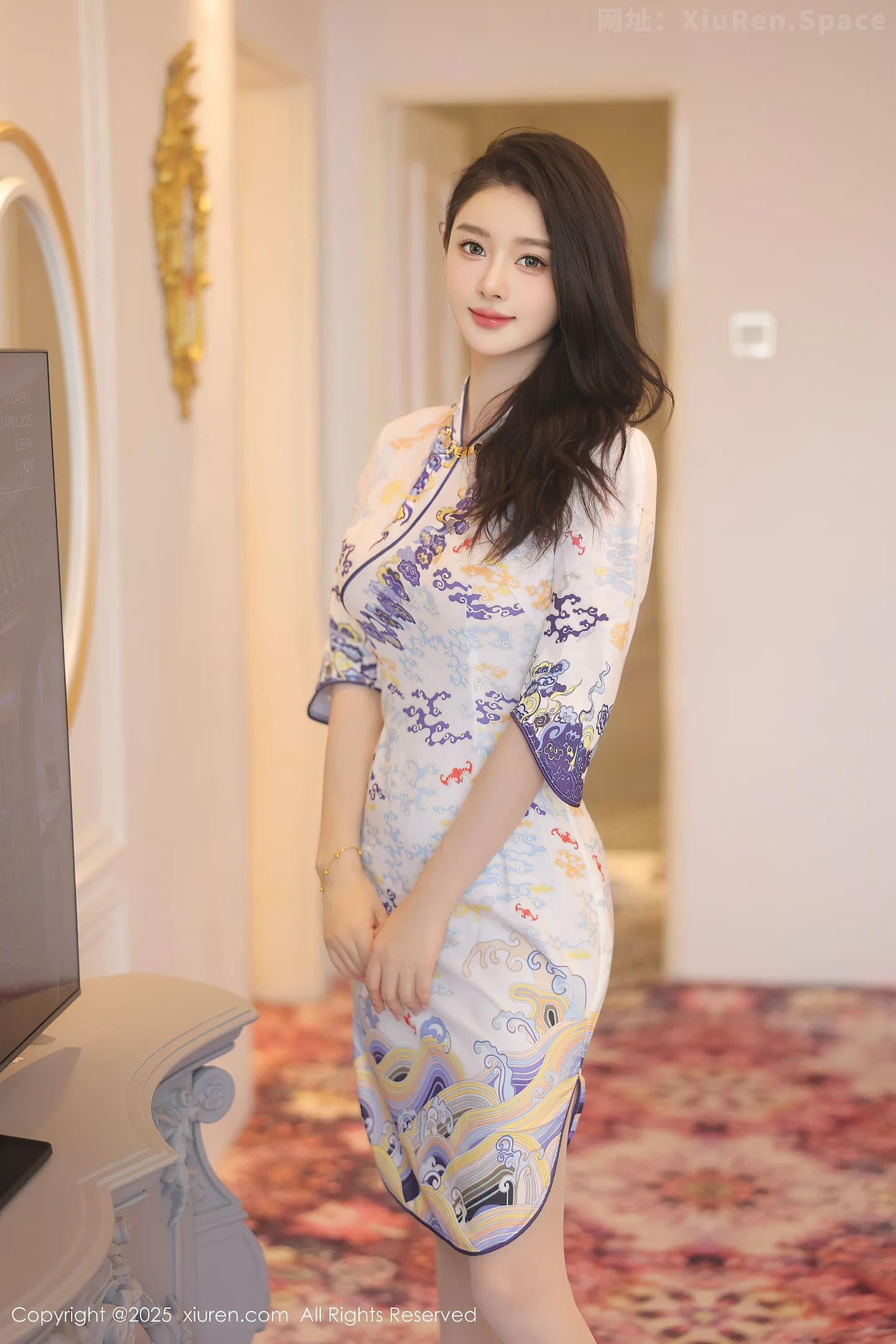 图片[3]-[XiuRen秀人网] VOL.10144 模特Candy糖糖性感空姐制服配超薄肉丝秀丰腴身姿撩人诱惑写真95P-秀人网官方网站